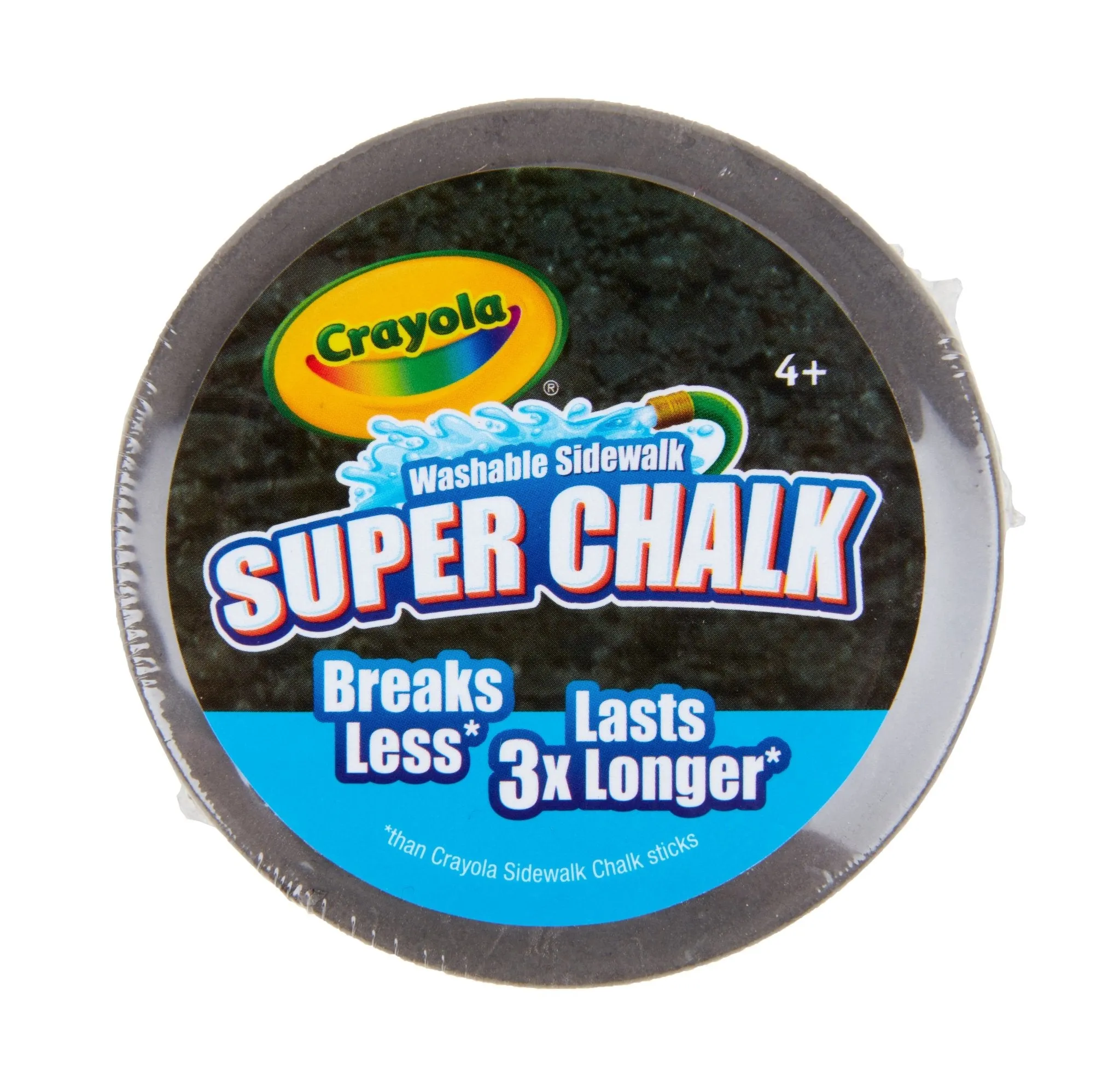 1 Ct.  Crayola Super Chalk, 3xLonger Lasting, Ships Better with Fewer Breaks,  Washable Sidewalk Chalk.