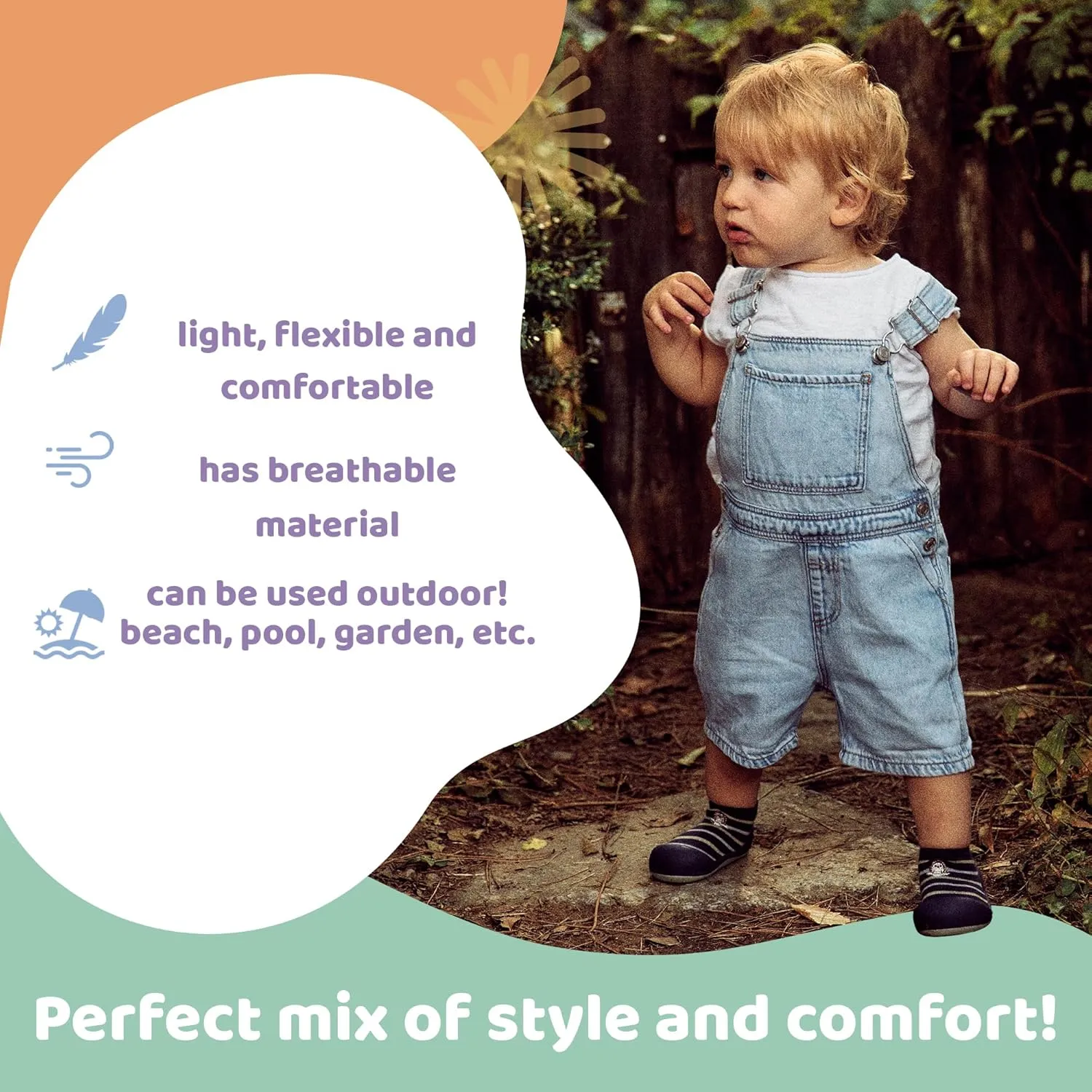 3.5 Baby Sock Shoes for Baby Boy & Girl, Soft, Non-Slip Toddler Sock Shoes, Breathable Infant Walking Shoes, First Steps Baby Shoes, Fun Animal-Themed Designs, Easy to Put On