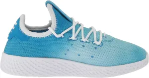 adidas Originals unisex baby Pw Tennis Hu Running Shoe, Bright Blue/White/White, 9.5 Toddler US