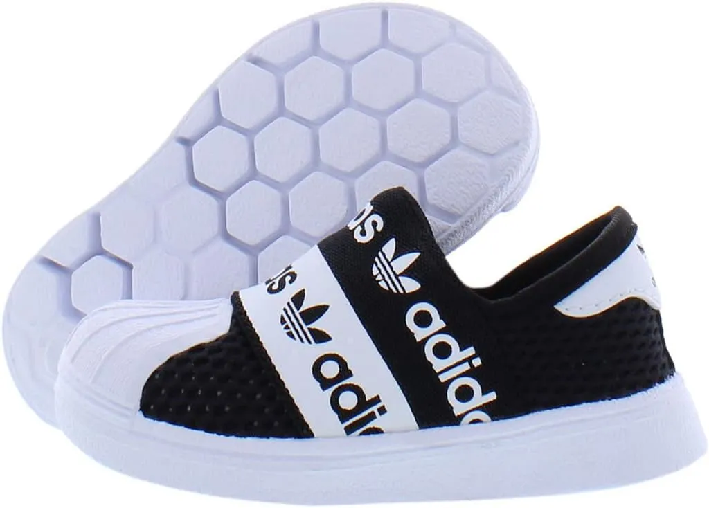 adidas Superstar Smr 360 Baby Boys Shoes Size 5, Color: Black/White