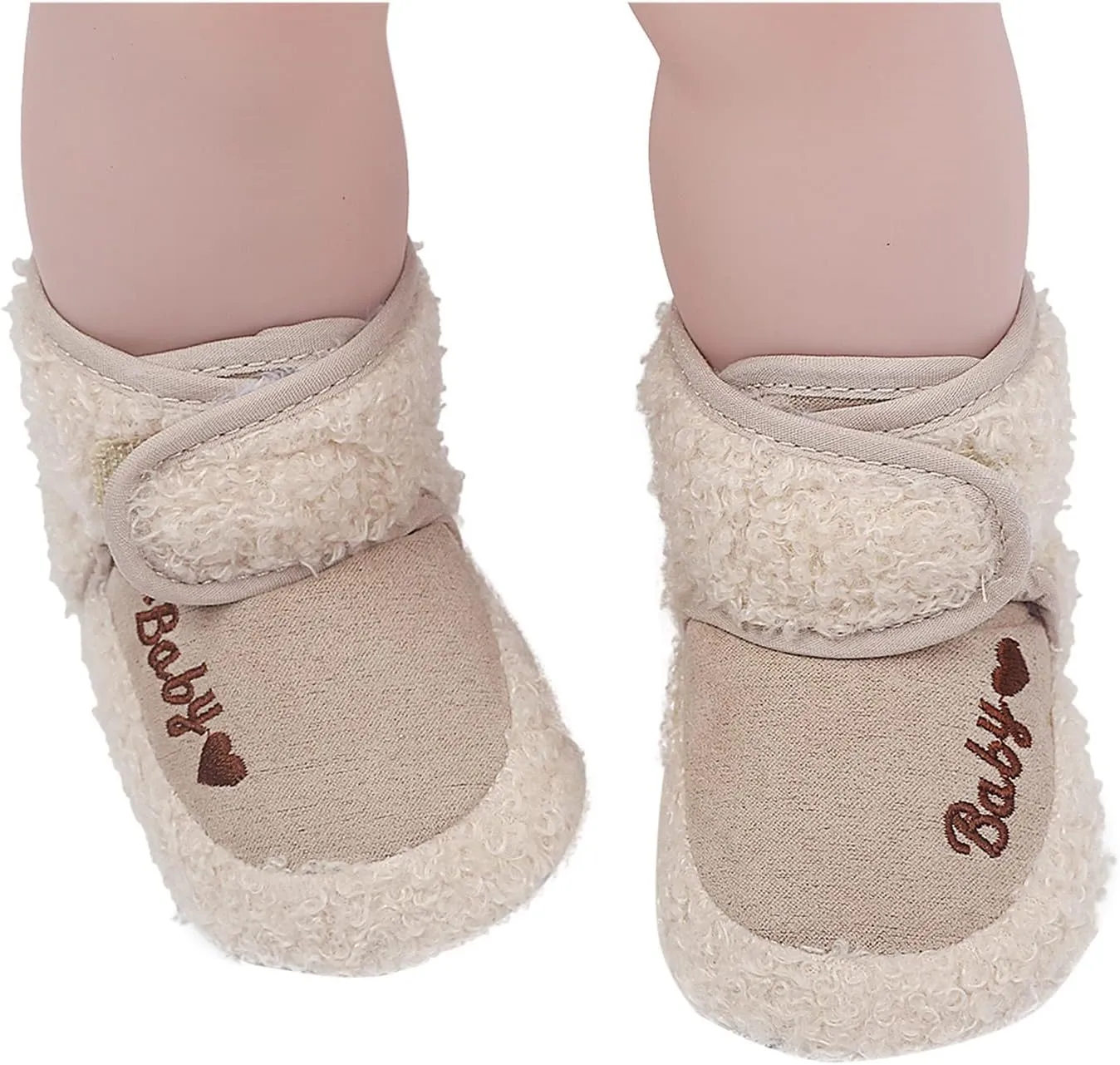 Baby Boy Hard Sole Boots Boys Girls Soft Plush Warm Baby Cotton Boots Snow Shoes Infant First Walkers Baby Shoes Baby Boy Infant Slippers
