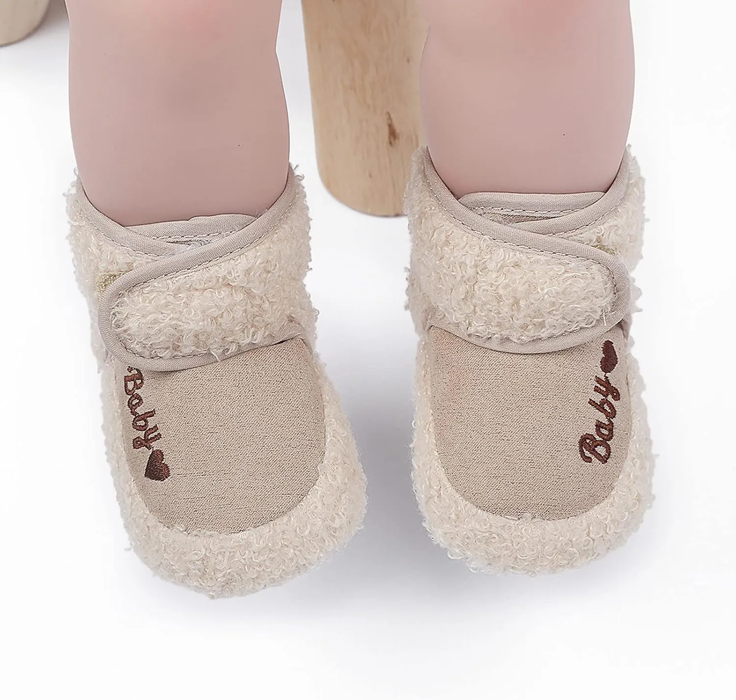 Baby Boy Hard Sole Boots Boys Girls Soft Plush Warm Baby Cotton Boots Snow Shoes Infant First Walkers Baby Shoes Baby Boy Infant Slippers