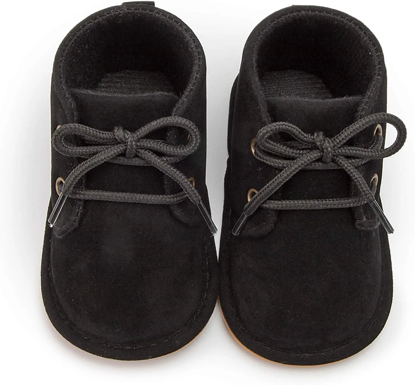 Baby Boys Girls Booties Fleece Anti-Slip Soft Sole Boots Toddler First Walker Warm Shoes