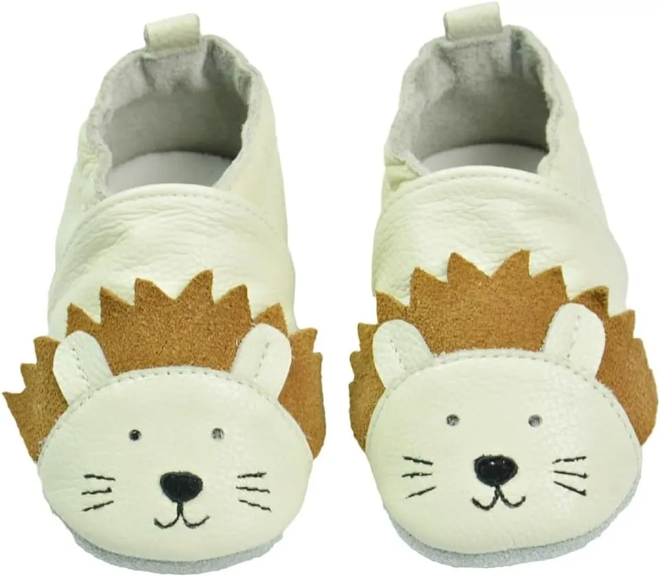 Baby Boys Girls Unisex Soft Soles Anti Slip rib Shoes Cute artoon First Walking Slippers for Infant Toddler Baby Footie