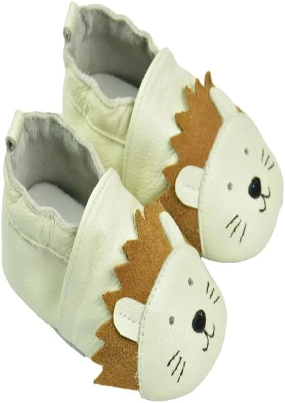Baby Boys Girls Unisex Soft Soles Anti Slip rib Shoes Cute artoon First Walking Slippers for Infant Toddler Baby Footie