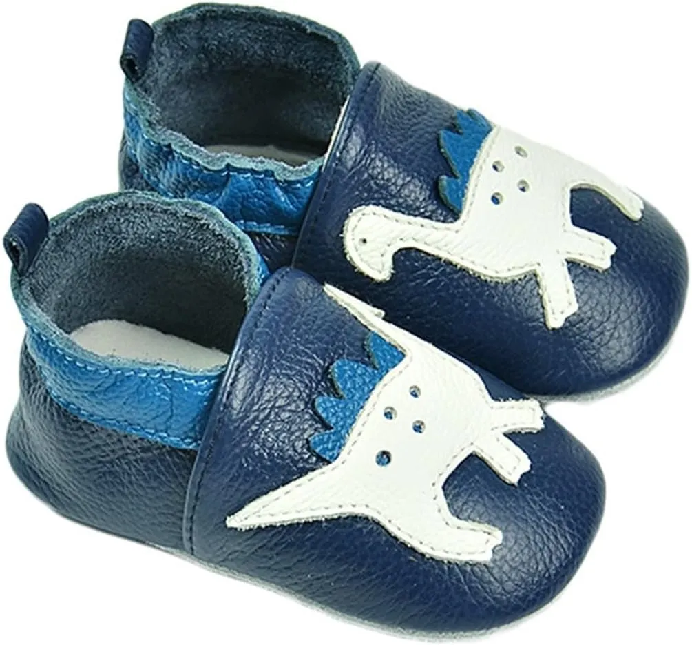 Baby Boys Girls Unisex Soft Soles Anti Slip rib Shoes Cute artoon First Walking Slippers for Infant Toddler Baby Footie