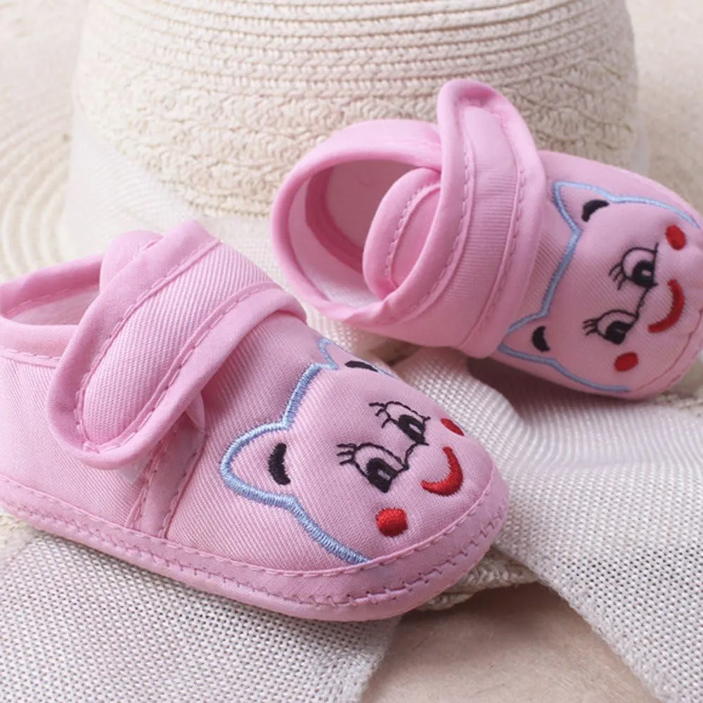 Baby Girl Boy Soft Sole Cartoon Anti-slip Shoes Toddler Shoes