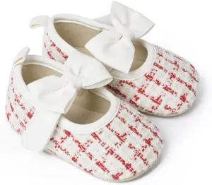Baby Girl Dress Shoes Mary Jane Princess Shoes Anti-Slip Soft Sole