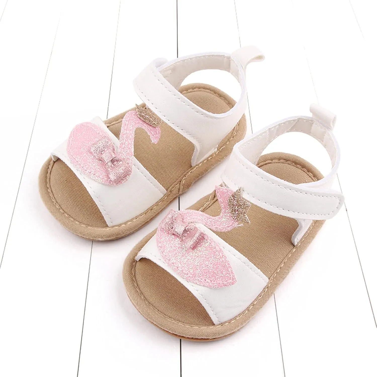 Baby Girls Boy Non-Slip Beach Casual Shoes Rubber Soft Sole Summer Pool Flat Princess Wedding Cartoon Sandals