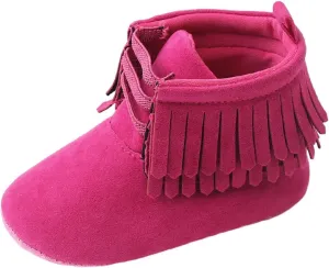 Baby Girls Boys Snow Boots Soft Sole Warm Winter Booties Anti Slip Toddler Newborn Shoes Big Girl Boots
