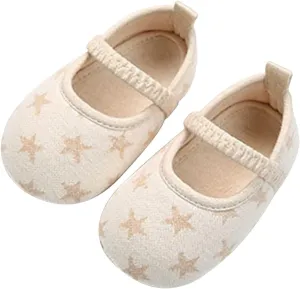 Baby Girls Non Slip for Toddler First Walkers Soft Sole Cotton Shoes Sneaker Wedding Party Christmas Infant Size 4 Shoes