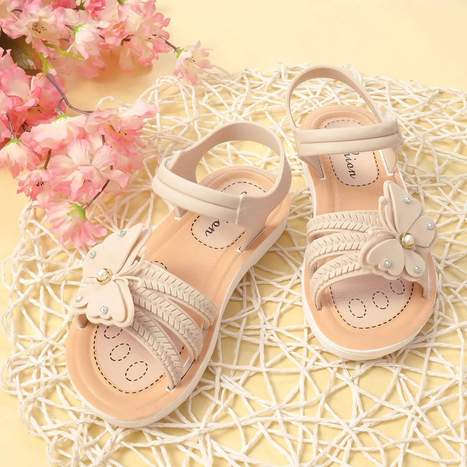 Baby House Sandals Summer New Soft Sole Non Slip Comfortable Fashion Princess Shoes Bow Sandals Girl Toddler Shoes