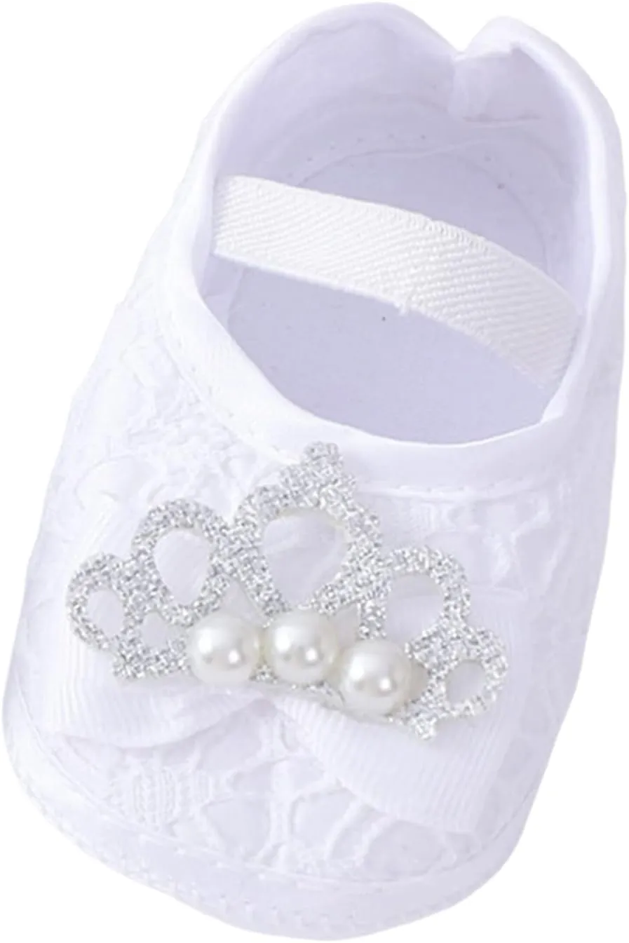 Baby Shoes Fashion Soft Sole Toddler Shoes Pearl Dress Flower Princess Shoes Toddler Shoes Kids Furry Slippers