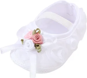 Baby Shoes Fashion Soft Sole Toddler Shoes Pearl Dress Flower Princess Shoes Toddler Shoes Toddler Shoes Girl 8