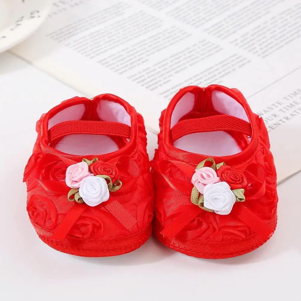 Baby Shoes Fashion Soft Sole Toddler Shoes Pearl Dress Flower Princess Shoes Toddler Shoes Toddler Shoes Girl 8
