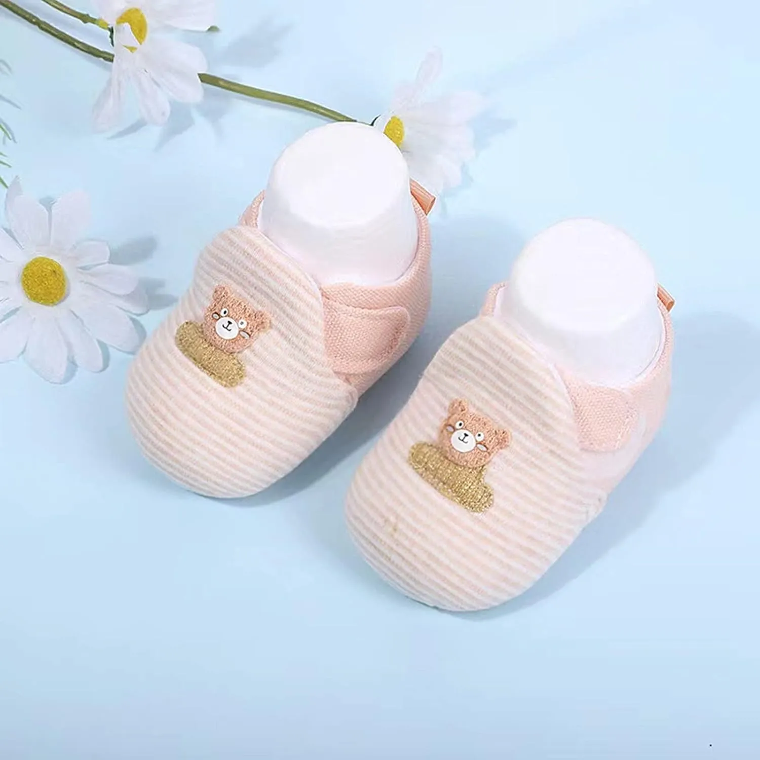 Baby Shoes Floor Shoes Baby Cotton Shoes Plus Velvet Warm Soft Sole Shoes Girls Snow Boots