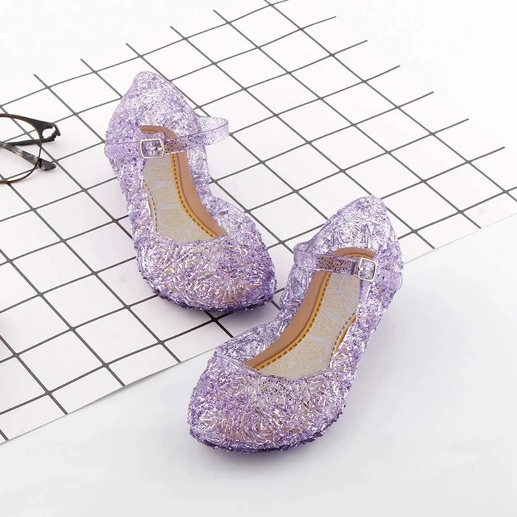Baby Shoes Size 3 Cosplay Single Baby Party Girls Shoes Kids Wedge Infant Toddler Princess Sandals Baby Shoes Baby Soft Bottom Shoes for Boys