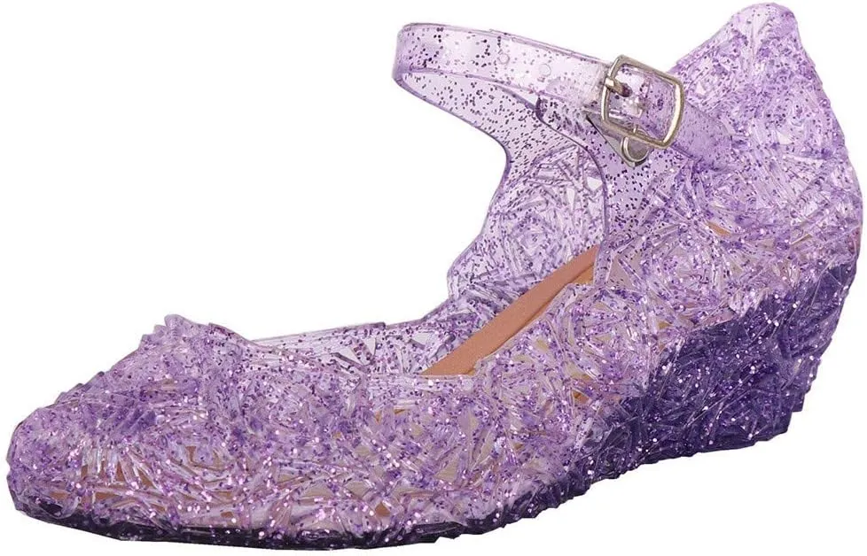 Baby Shoes Size 3 Cosplay Single Baby Party Girls Shoes Kids Wedge Infant Toddler Princess Sandals Baby Shoes Baby Soft Bottom Shoes for Boys