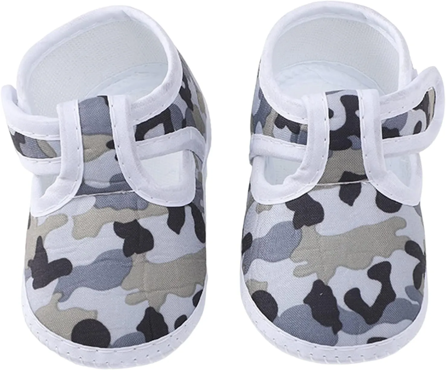 Baby Shoes Soft Sole Infant Shoes Camouflage Dress Flower Princess Shoes Infant Shoes Slip on Shoes Boys