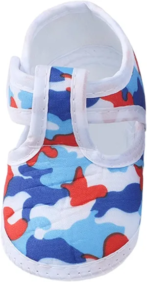 Baby Shoes Soft Sole Infant Shoes Camouflage Dress Flower Princess Shoes Infant Shoes Slip on Shoes Boys
