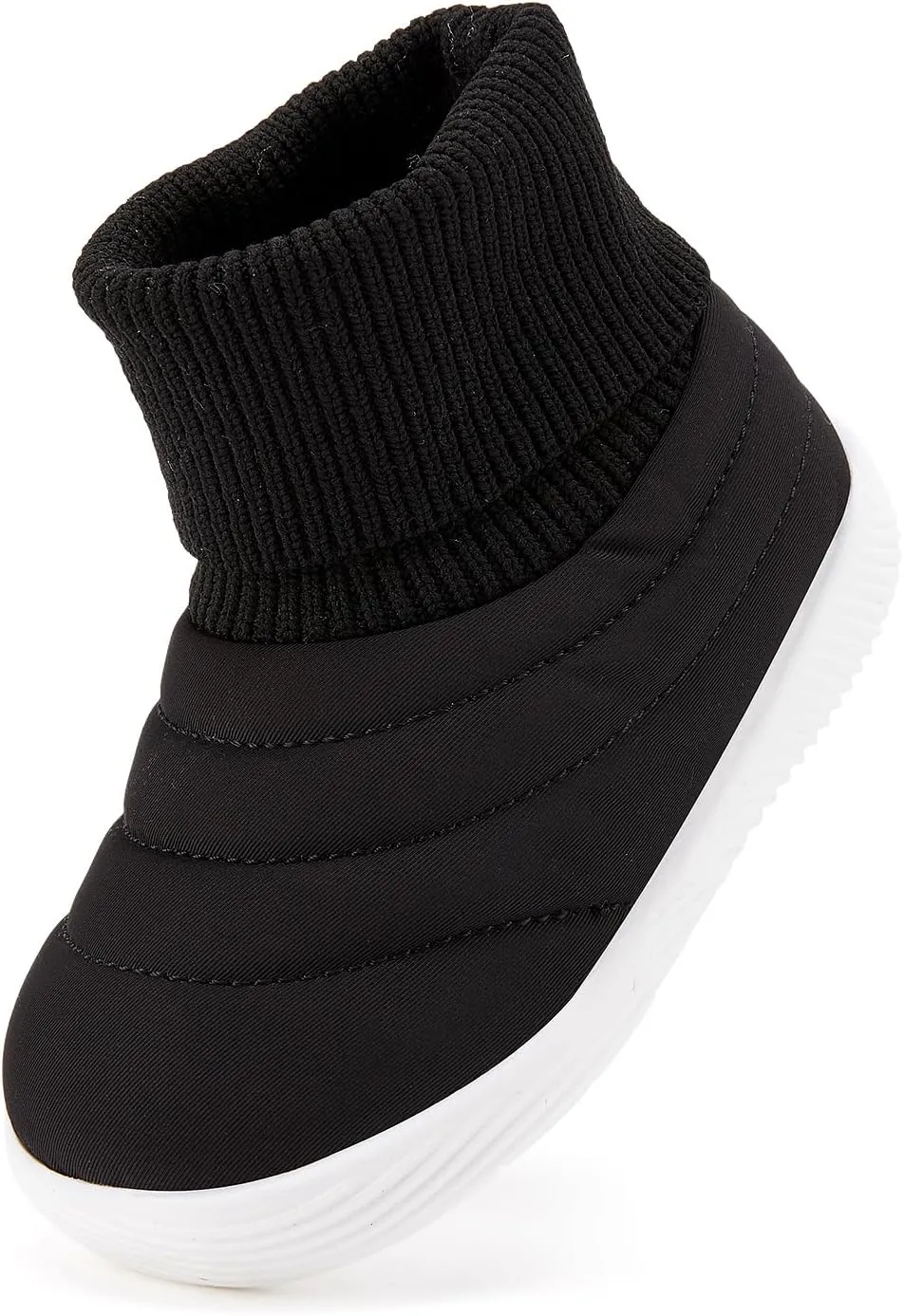 BMCiTYBM Baby Boy Girl Snow Boots Infant Warm Winter Booties Slip On Lightweight Outdoor Indoor Sock Shoes for First Walkers 6 9 12 18 24 Months
