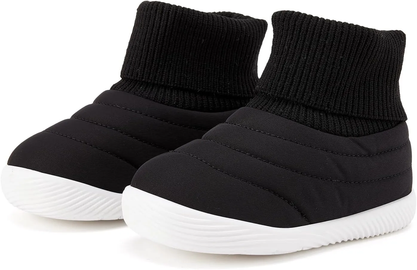 BMCiTYBM Baby Boy Girl Snow Boots Infant Warm Winter Booties Slip On Lightweight Outdoor Indoor Sock Shoes for First Walkers 6 9 12 18 24 Months