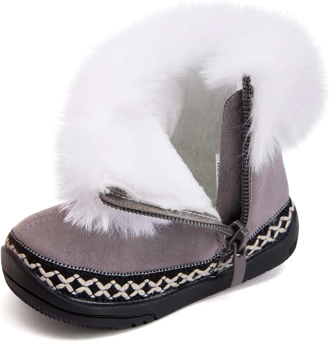 BMCiTYBM Baby Snow Boots Infant Boy Girl Winter Boots Nonslip Lightweight Outdoor Warm Shoes for Cold Weather 6 9 12 18 24 Months(Infant/Toddler)
