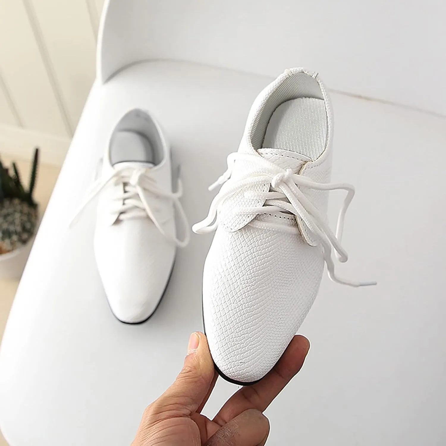 Boys Dress Shoes Toddler Kids Baby British Style Casual Shoes Uniform Oxford Wedding Dance Party School Shoes Performance