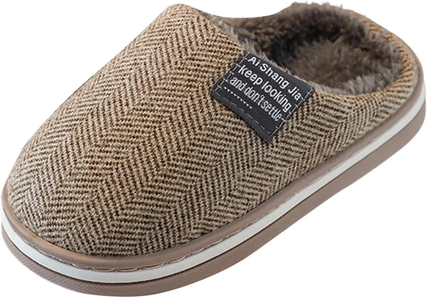 Boys Girls Cute Animal House Shoes Non Slip Slip on Fuzzy Cozy Indoor Outdoor Slippers Fall Winter Costume