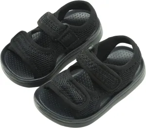 Boys Girls Summer Sandals Double Adjustable Strap Non-Slip Shoes Fashion Open Toe Footwear