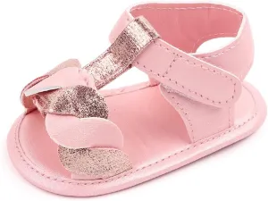 Boys Summer Sandals Infant Summer Girls Sandals Baby Newborn Cute Flowers Walking Flat Shoes Non Slip Baby Shoes