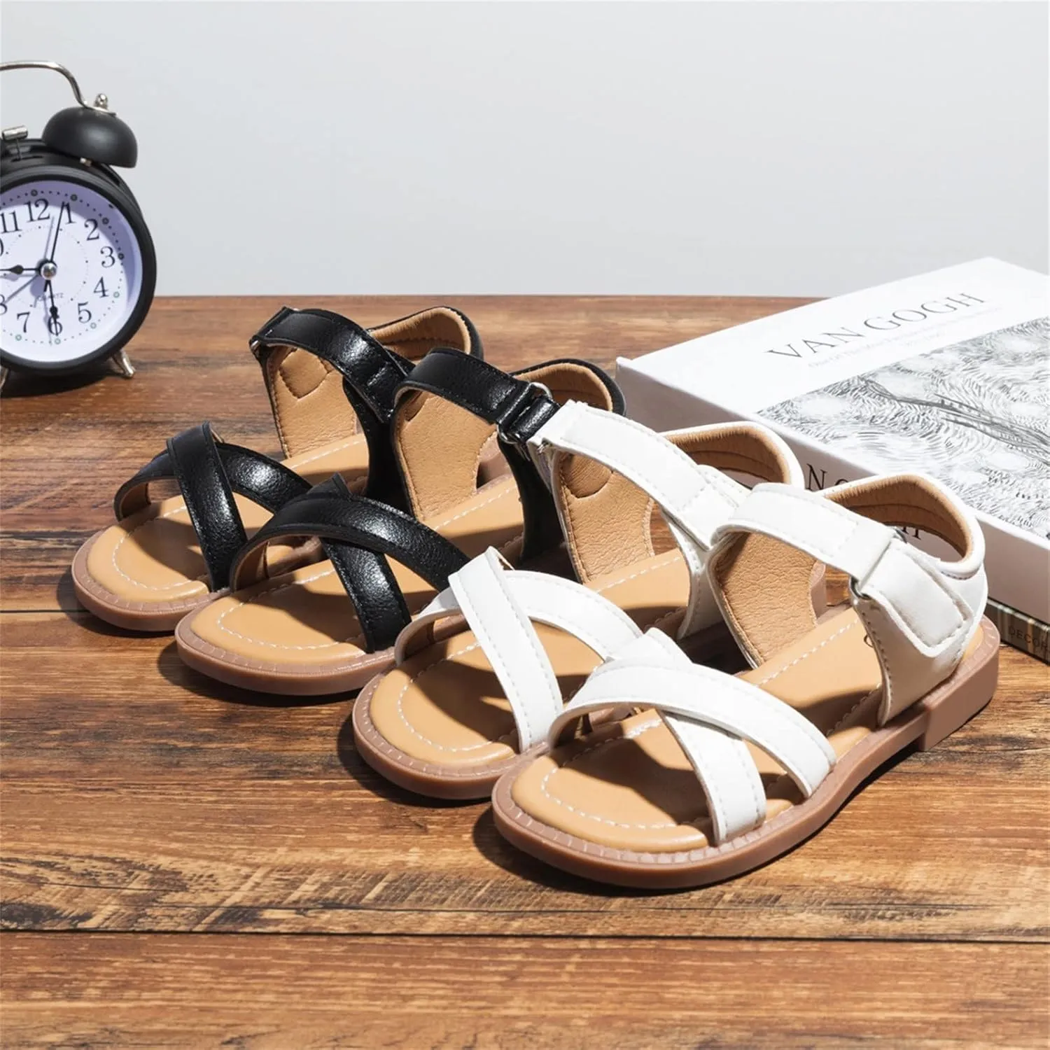 Children Shoes Fashion Comfortable Soft Sole Sandals Beach Outdoor Flat Casual Sandals Kids Girls Size 13