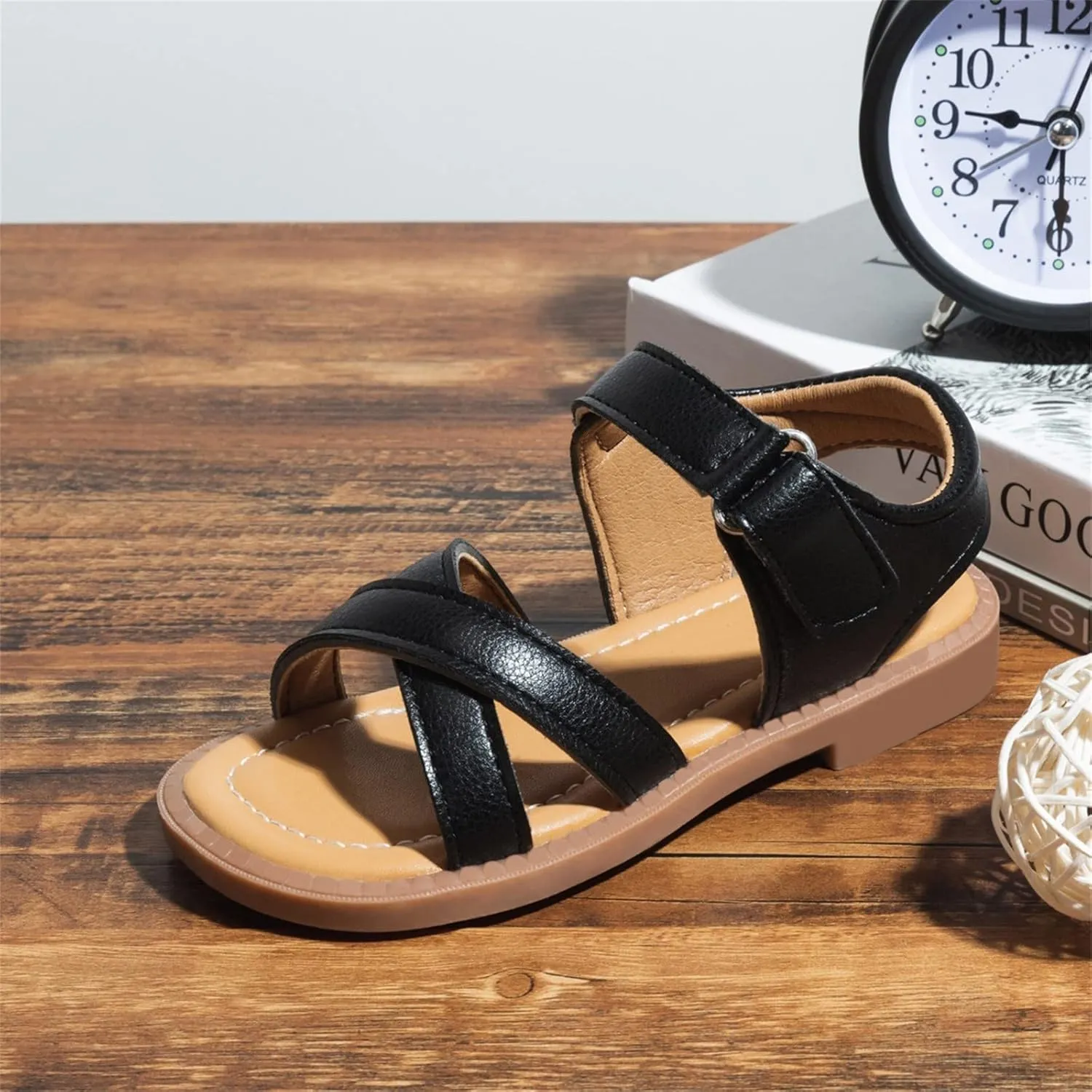 Children Shoes Fashion Comfortable Soft Sole Sandals Beach Outdoor Flat Casual Sandals Kids Girls Size 13