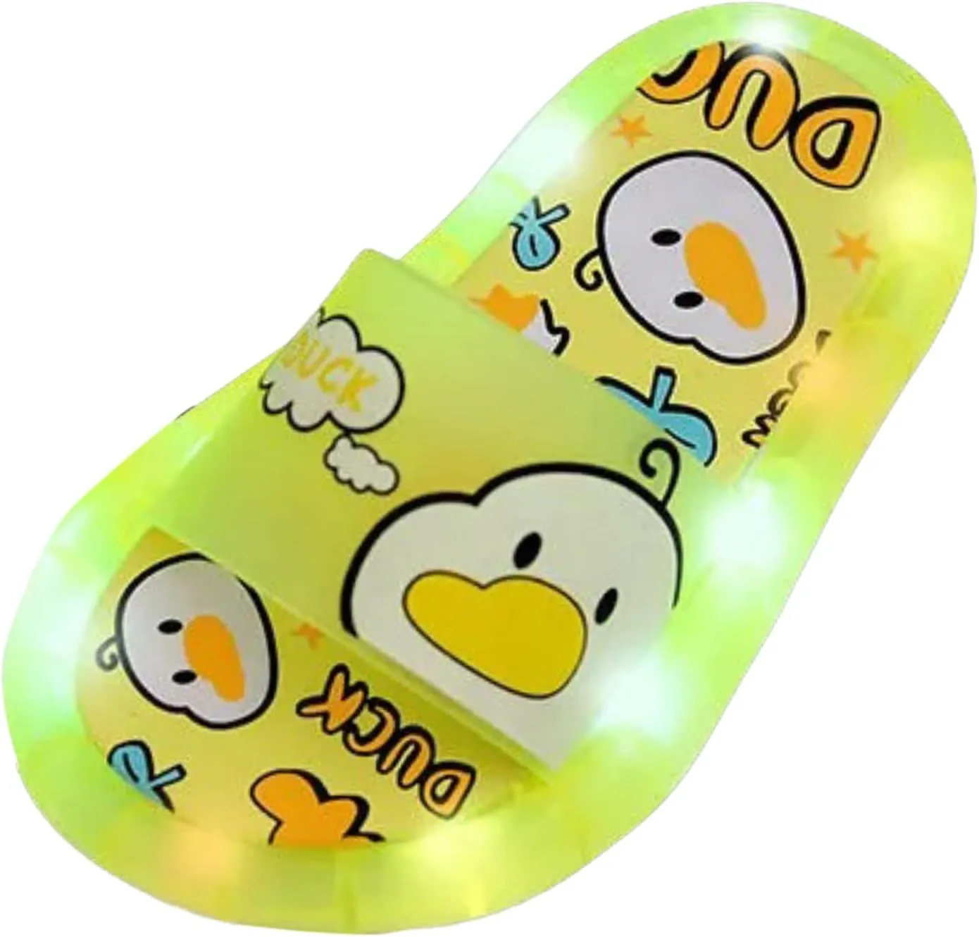 Children Slippers Summer Flashing Lights Cute Baby Animal Cartoon Indoor And Outdoor Home Sandals Kids Slippers Girls