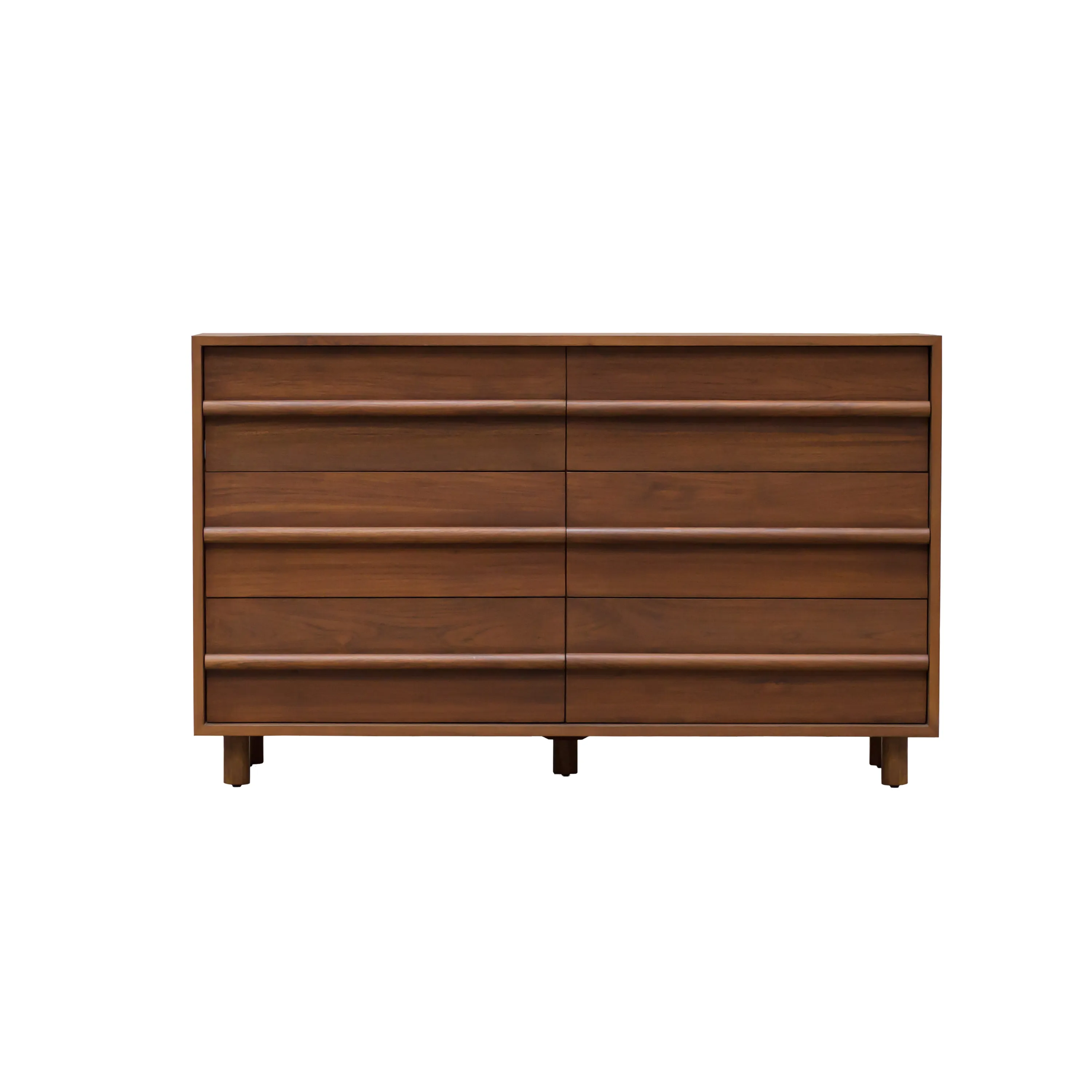 Clover 6 Drawer Chest - Teak