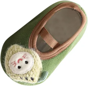 Crib Shoes for Kids Boys and Girls Indoor Floor Socks Non Slip Fashion Toddler Shoes Breathable Shoes 16Years