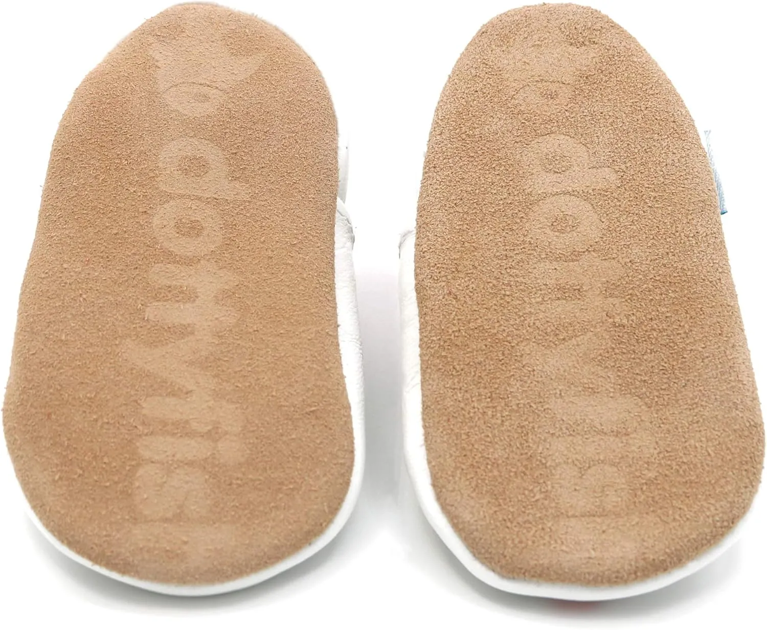 Dotty Fish Baby Shoes, Girls Leather T-Bar Crib Shoes