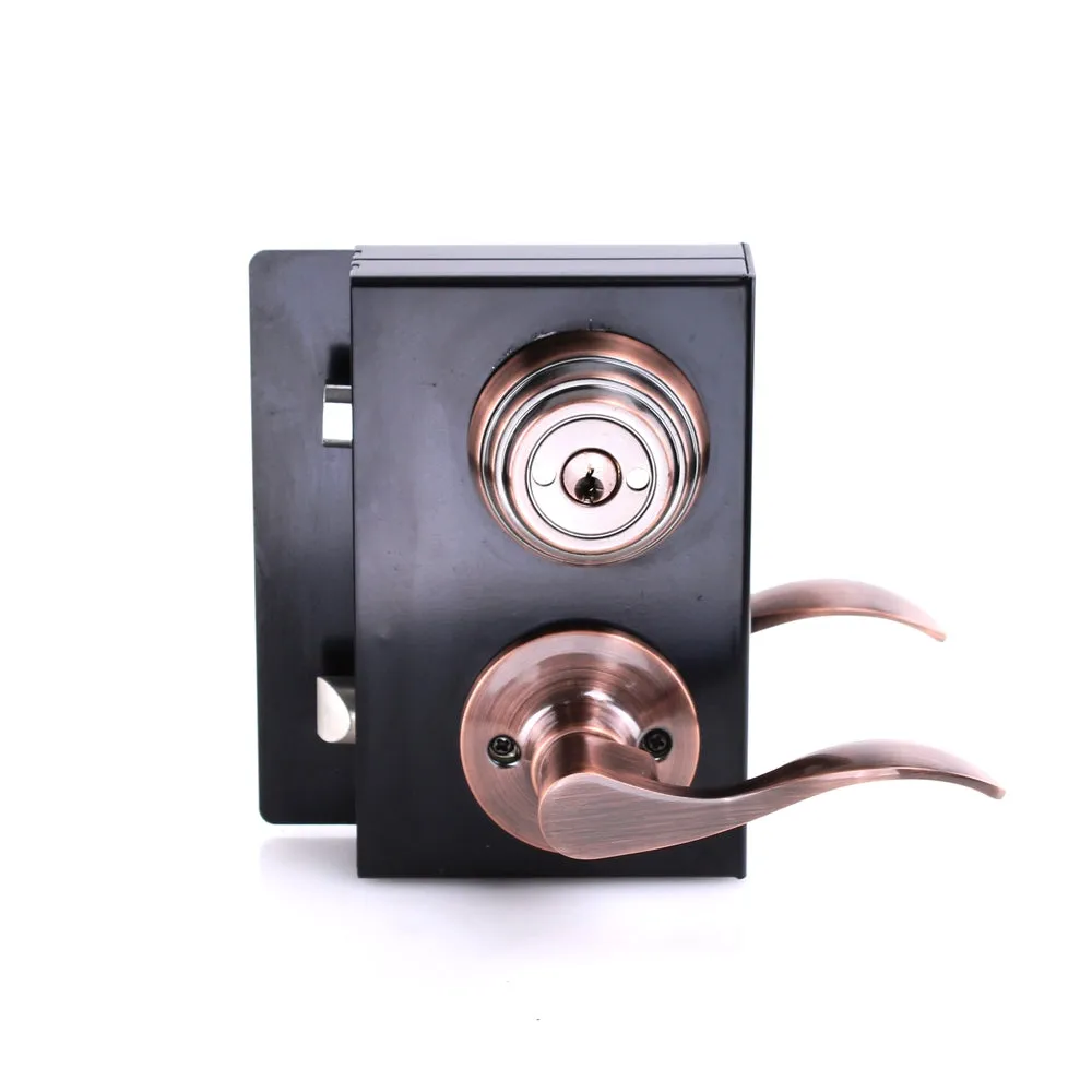 Double Deadbolt and Lever