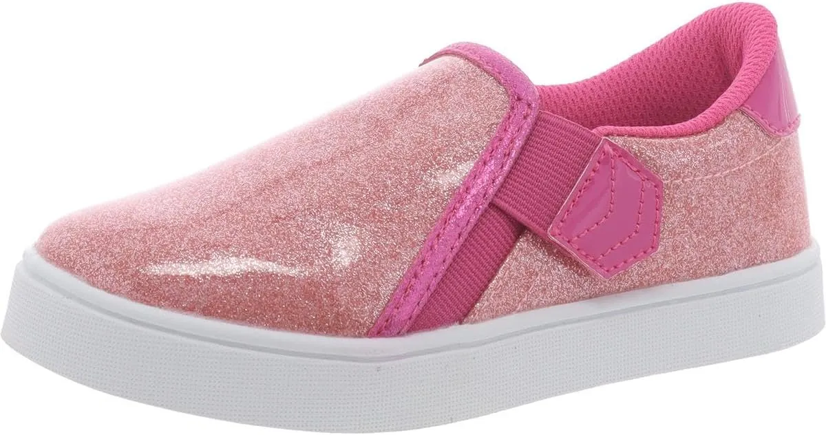 Dr. Scholl's Shoes Madison Toddler Slip On Sneaker Hot Pink Glitter 10 M