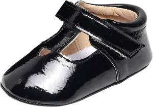 EnJoCho Sport Shoes for Baby Infant Toddler Shoes Soft Sole Non Slip Toddler Floor Shoes Love Breathable Sandals for 0-3Years (Black, 15Months)