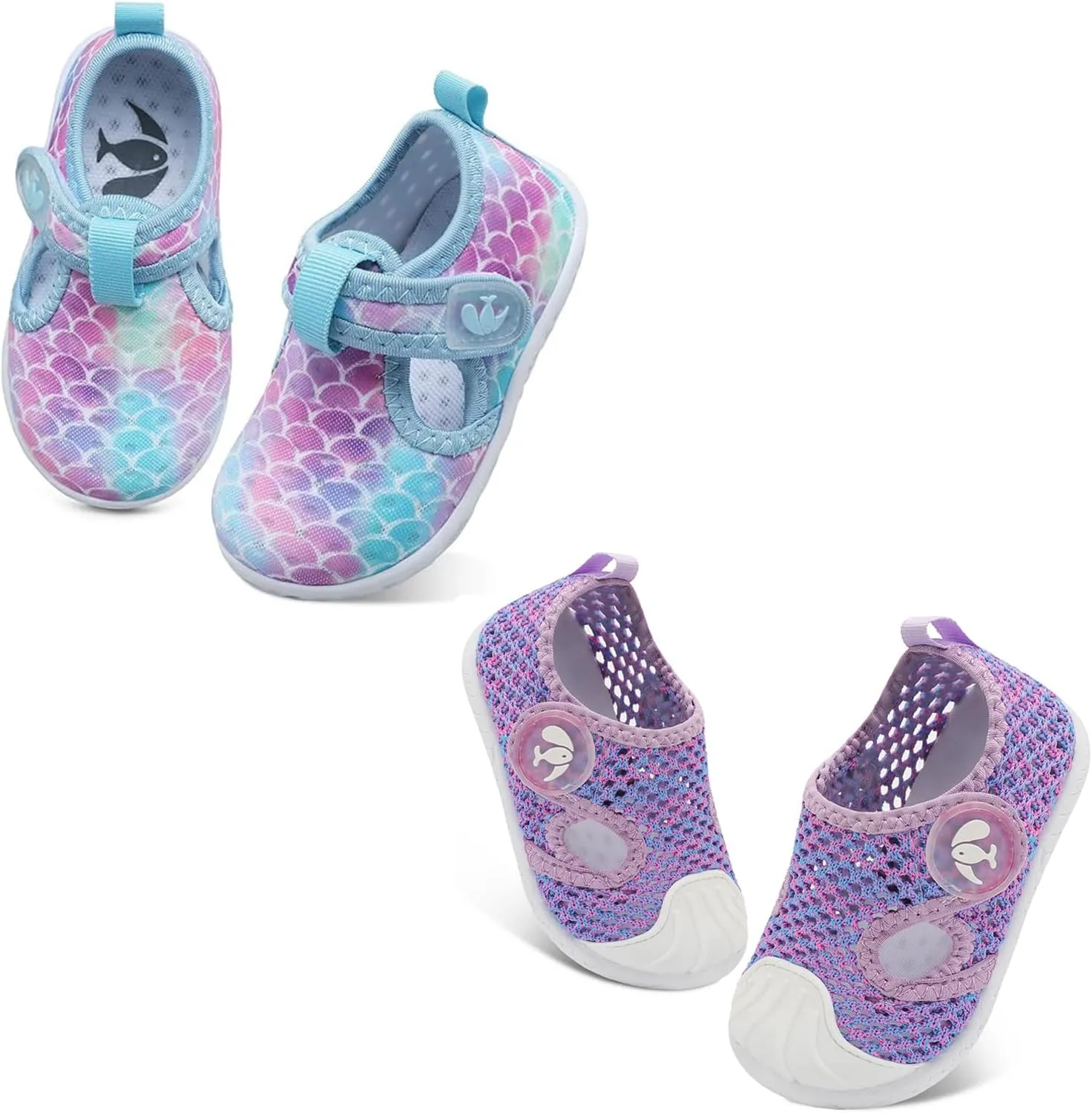 FEETCITY Boys Girls Shoes Baby Water Shoes Beach Quick Dry Swim Barefoot Aqua Socks Outdoor Athletic Pool Shoe 12-18 Months Infant