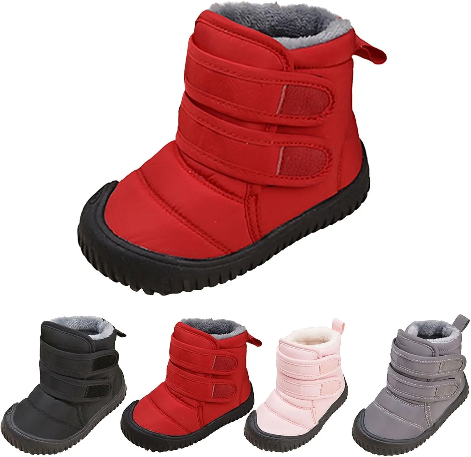Girls and Boys Children's Casual Shoes Mesh Soft Sole Breathable Sports Short Boots Girls Rain Boots with Bows