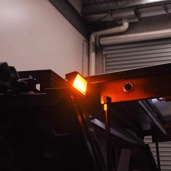 HARDKORR XDW SERIES TRI-COLOUR 45? ANGLED LED WORK LIGHT