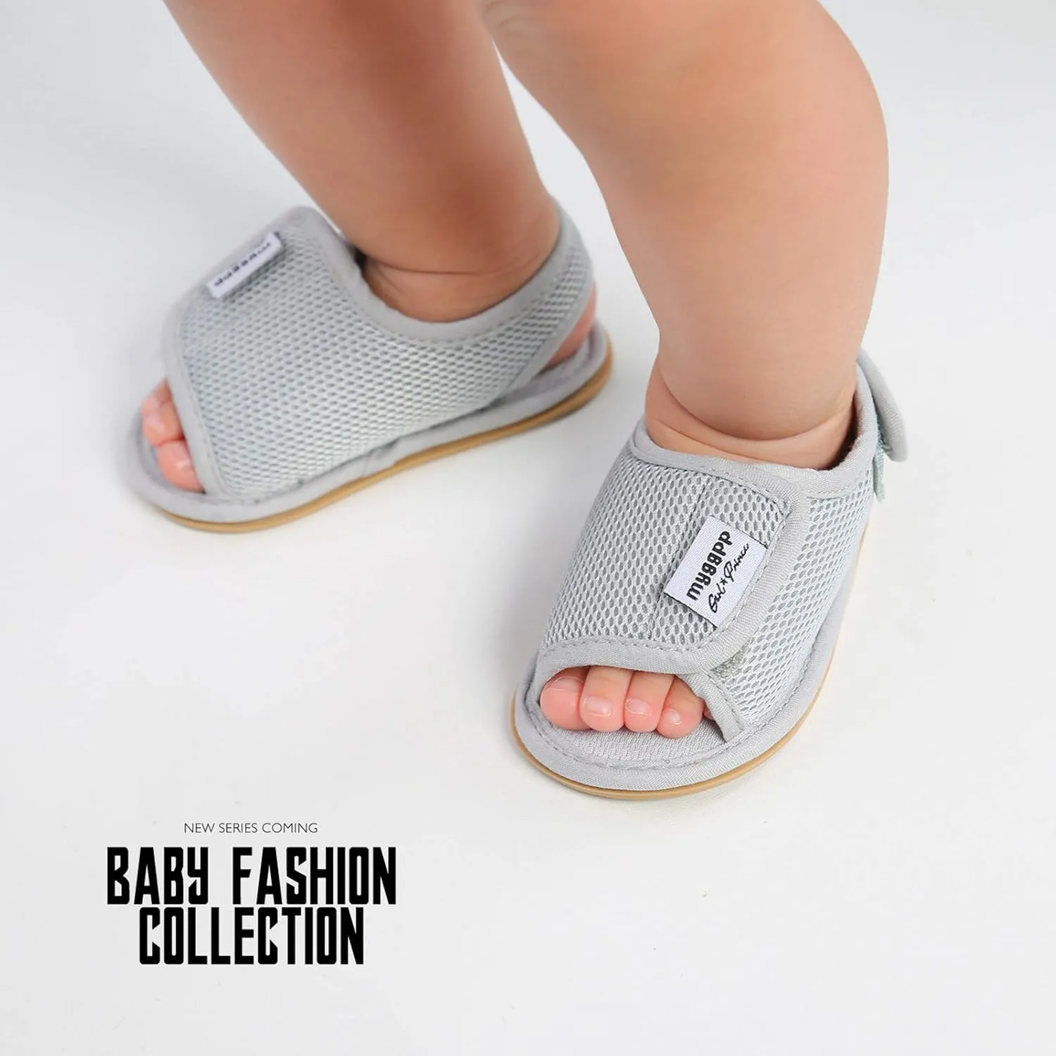 HIUARA Infant Baby Boys Girls Summer Beach Sandals Non Slip Soft Rubber Sole Toddler Outdoor Open-Toe First Walker Shoes
