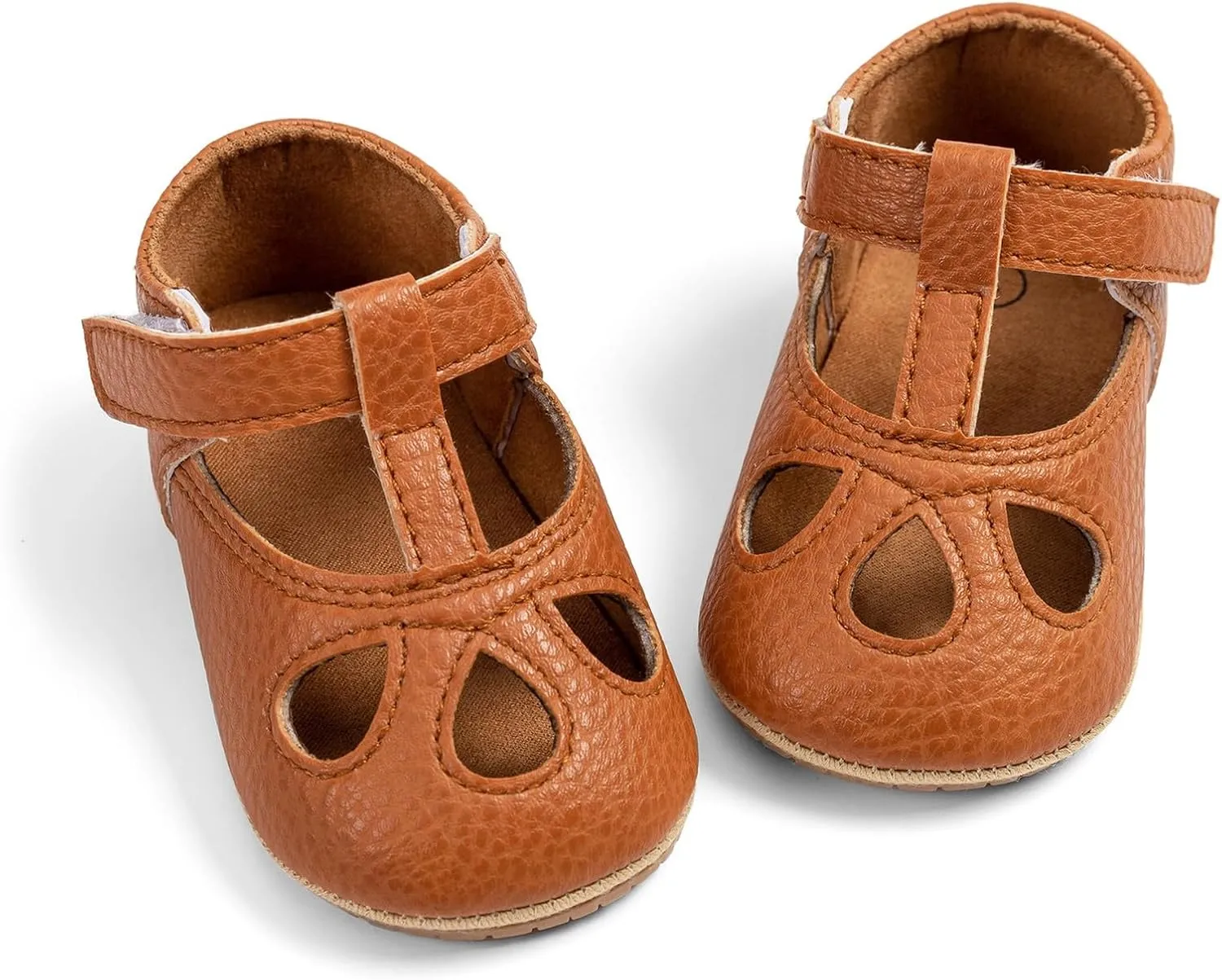Infant Baby Girls Sandals Summer Lightweight Beach Soft Rubber Sole Toddler First Walking Shoes
