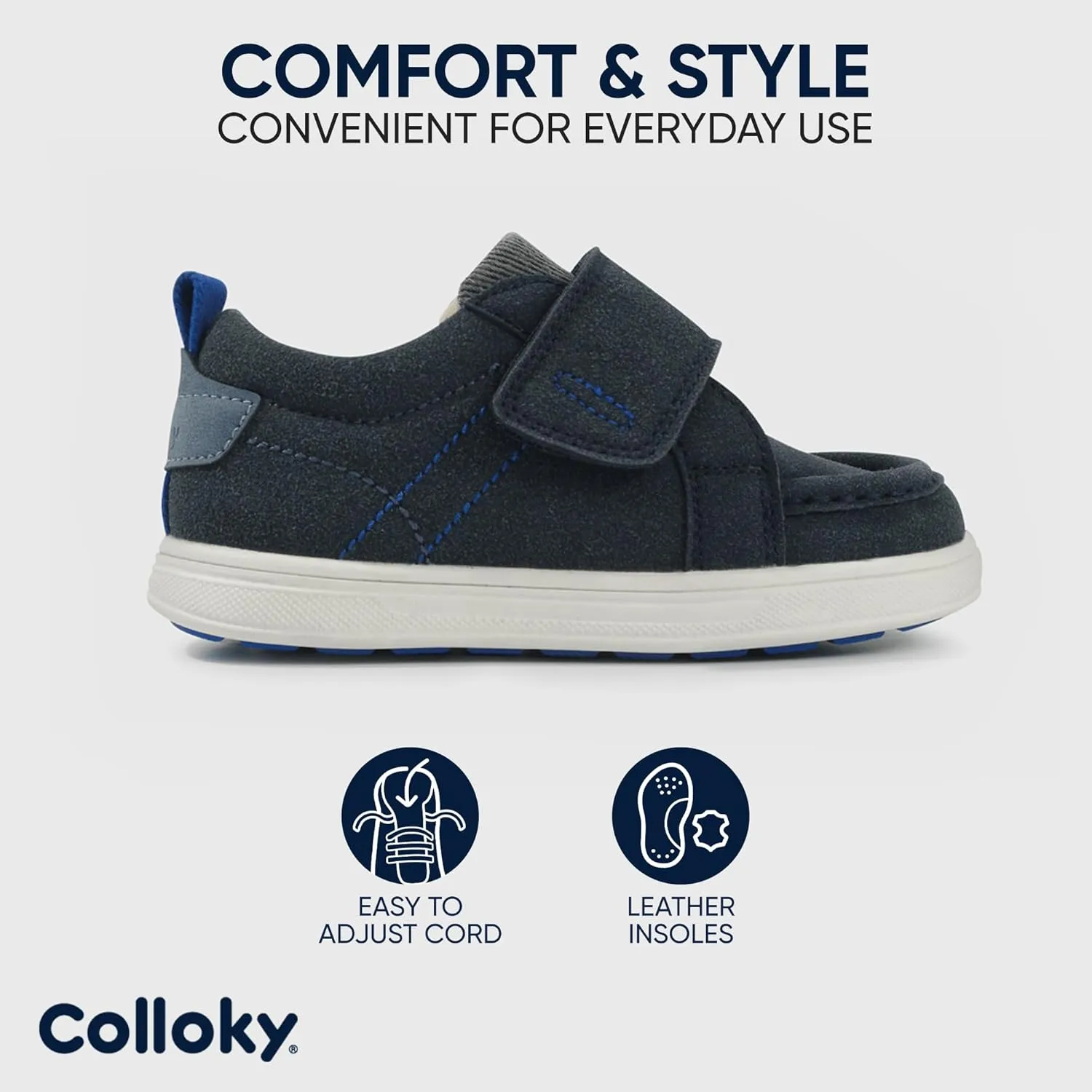 Infant Shoe for Boys - Durable, Anti-Slip - Rugged & Stylish Footwear - Perfect Kids Design for Walking Adventures