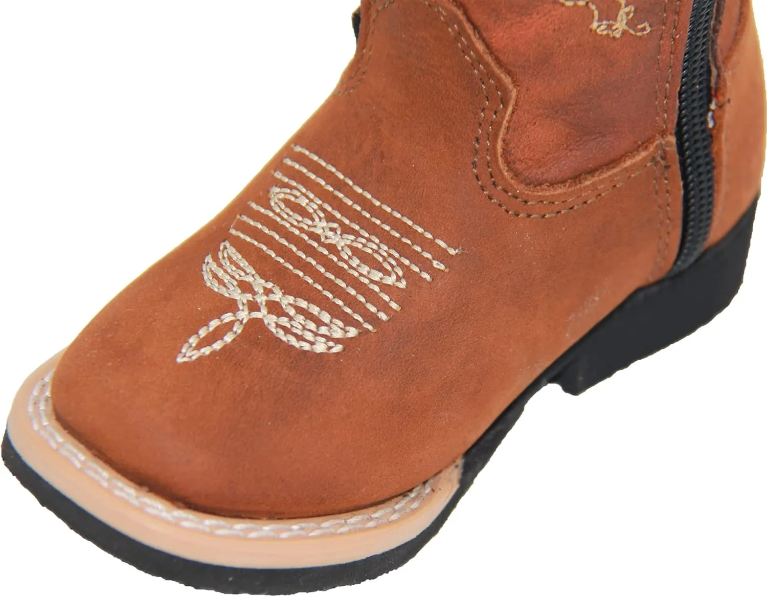 Infant Toddler Girls Western Boots Floral Sunflower Embroidered Cowgirl Cowboy Boot