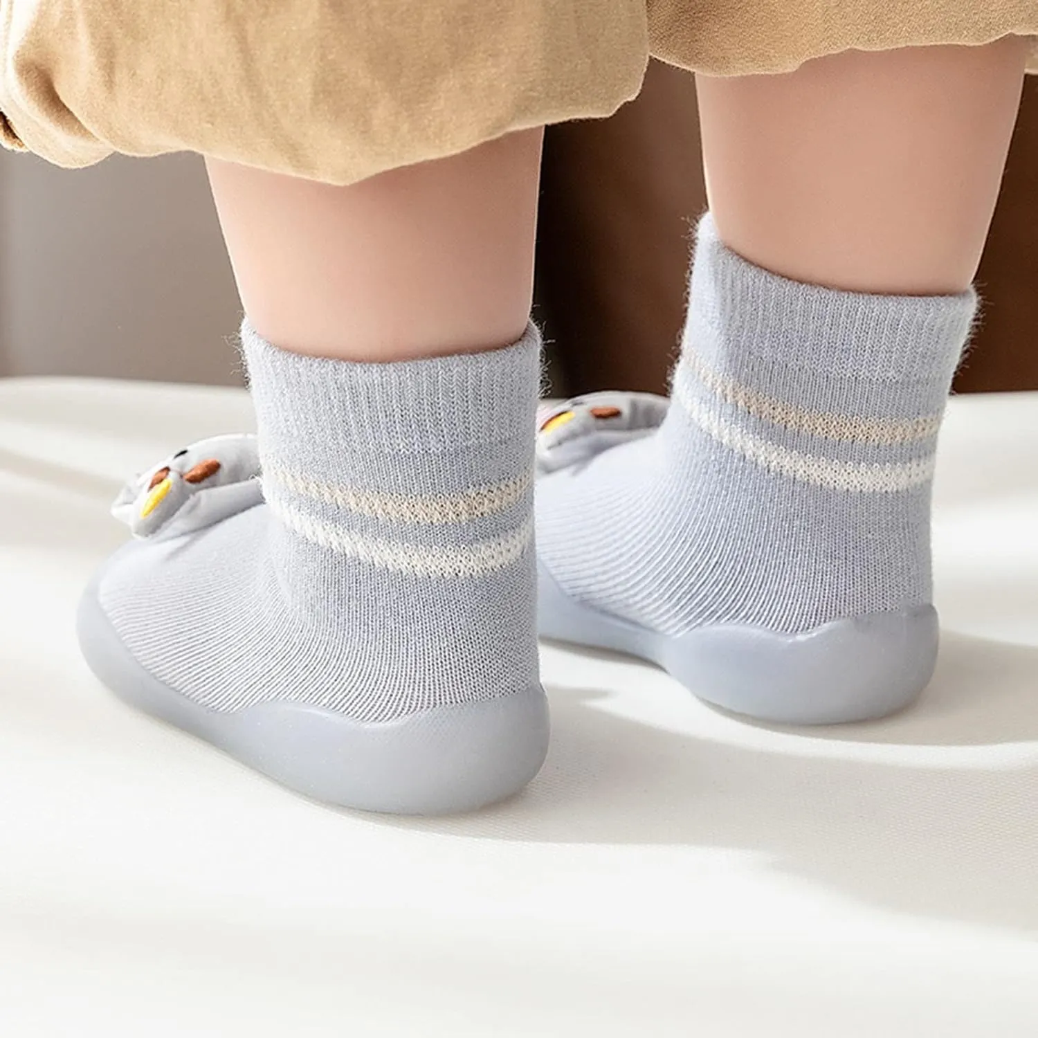 Infant Toddler Shoes Cute Animal Cartoon Socks Shoes Toddler Floor Shoes Sprinkles Women Shoes (Blue, 6-12Months)