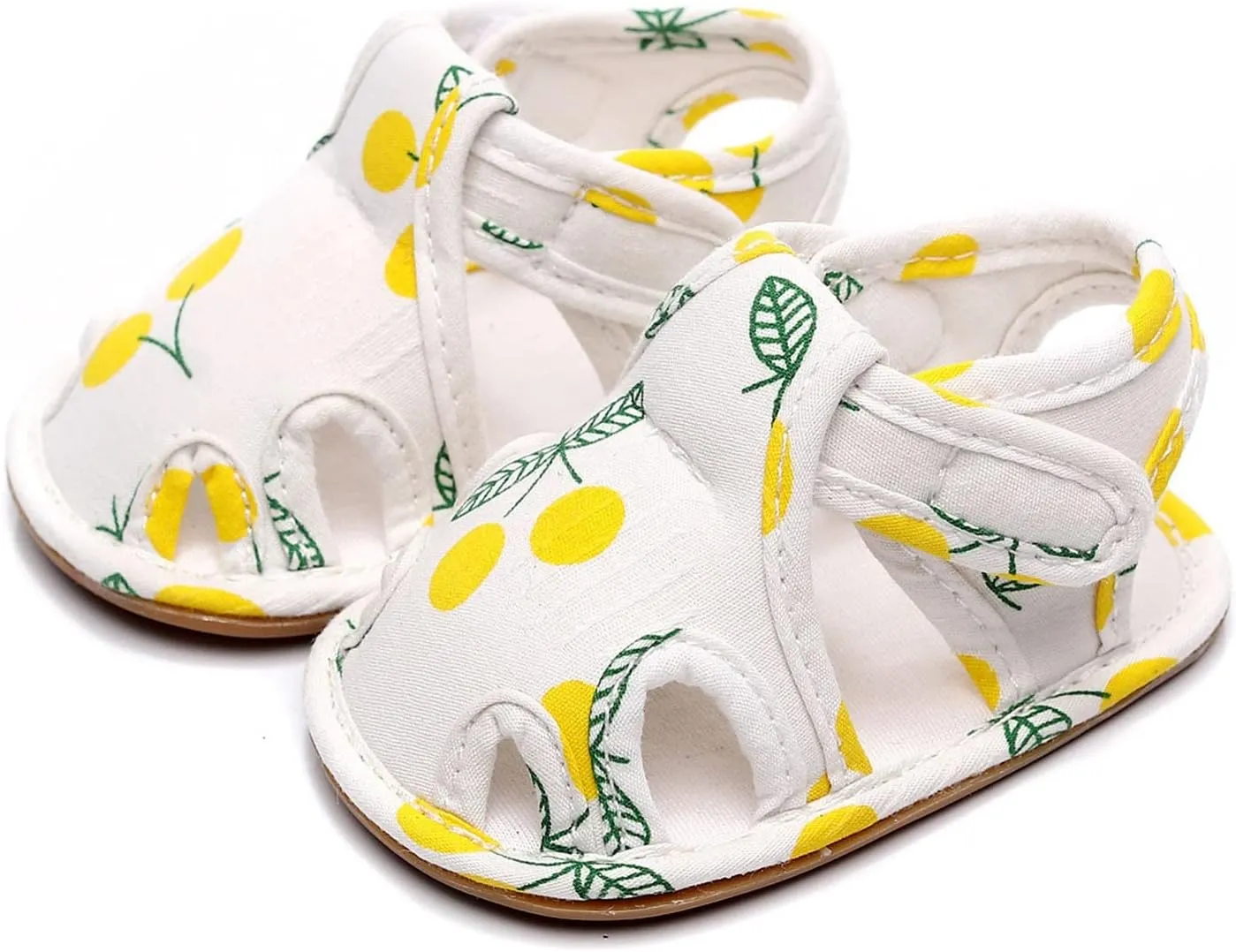 Infant Toddler Shoes Soft Sole Non Slip Toddler Floor Shoes Fruit Cherry Print Sandals Water Shoes for Big Boys
