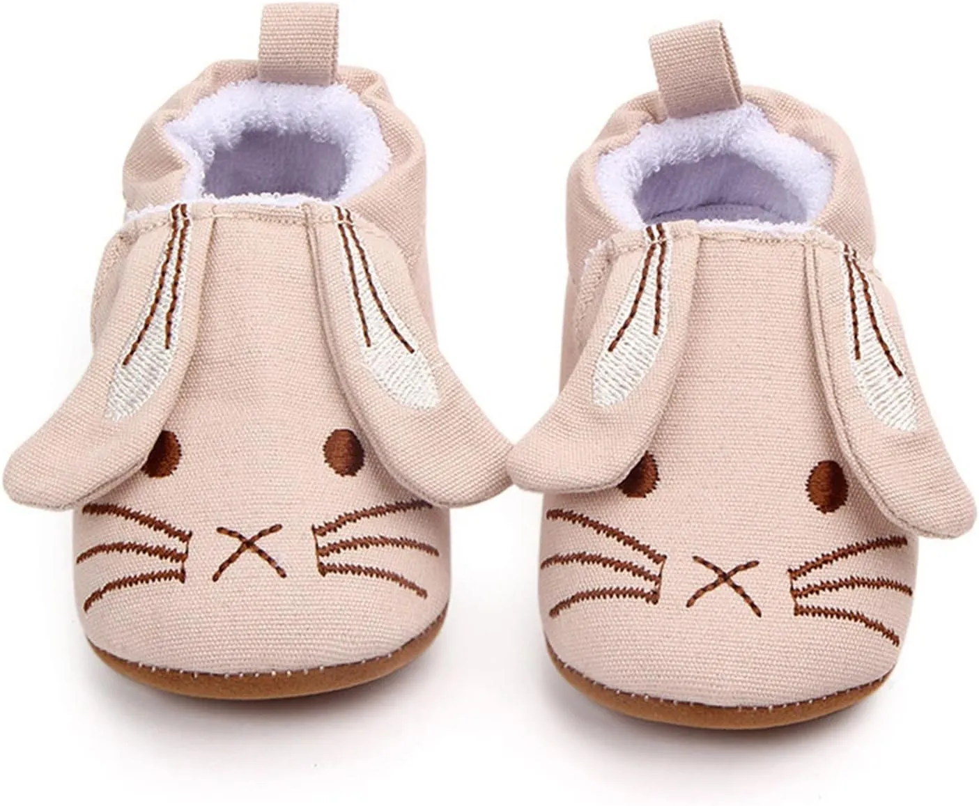 Infant Toddler Shoes Soft Sole Toddler Shoes 3D Little Ear Cartoon Embroidery Princess Shoes Beach Shoes for Kids